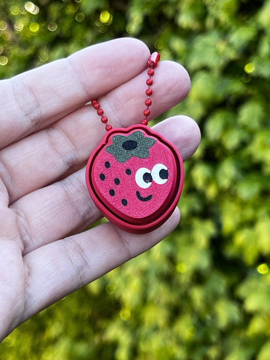 Mini Cozy Clicker – Jordbær klikker